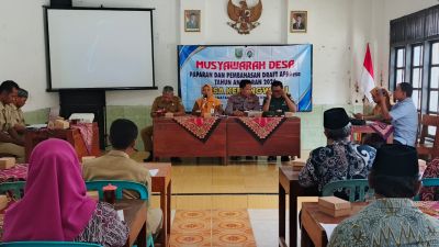 Musyawarah Desa Kedungwaru: Persiapan Anggaran 2026